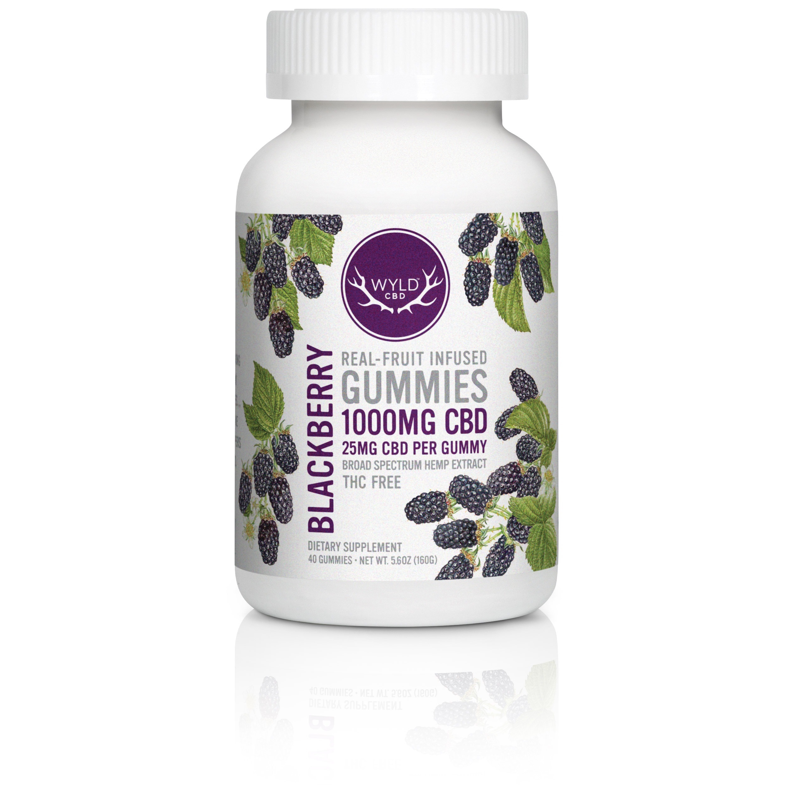 Blackberry Gummies 1000mg