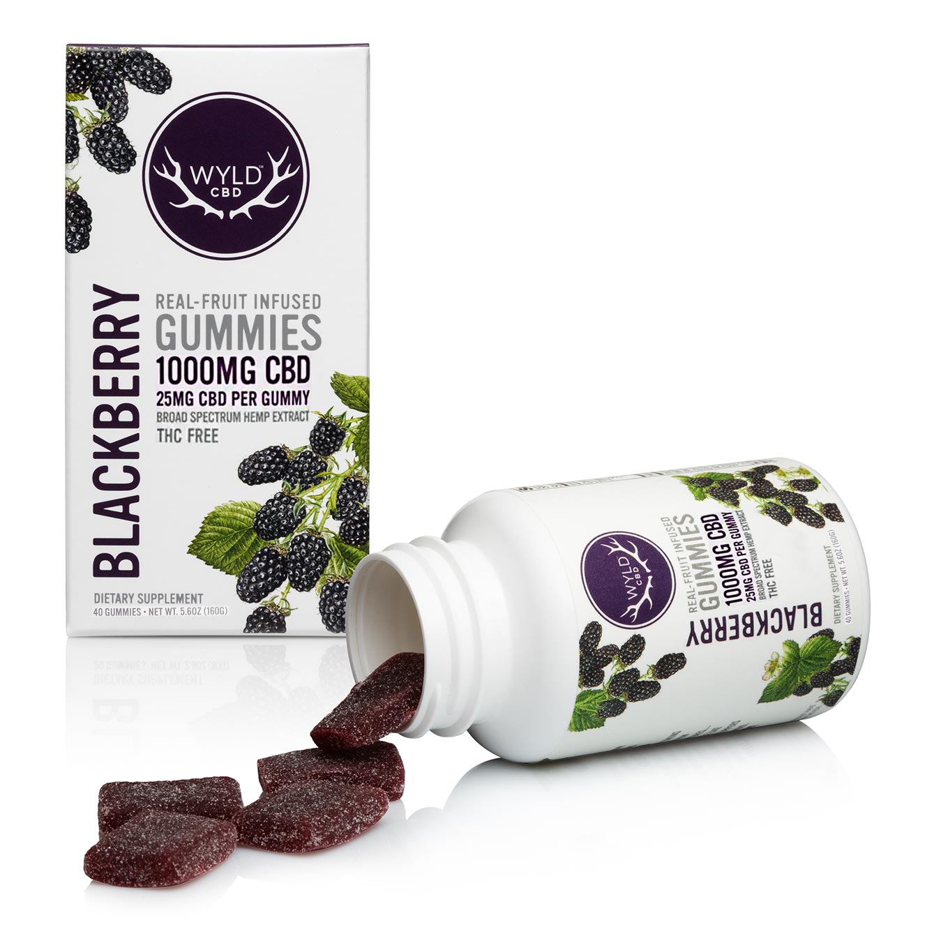 Blackberry Gummies 1000mg