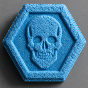 Blue Philipp Plein Ecstasy Pills